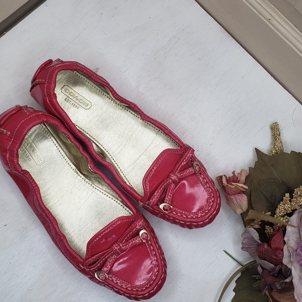 Coach Pink Flats 🌸